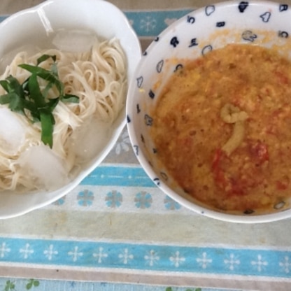 そうめんがこんなに美味しく頂けたのは、初めてかも！クセになります。